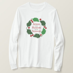 ホリーイエスのリングや輪季節の理由 Tシャツ
