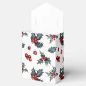 ホリーエレガントベリーホリデークリスマスペ素朴ープ フェイバーボックス (オープン)