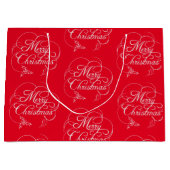 ホリーエレガントメリークリスマス ラージペーパーバッグ (正面)
