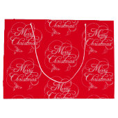 ホリーエレガントメリークリスマス ラージペーパーバッグ (裏面)
