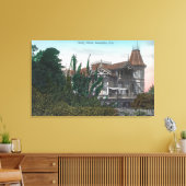 ホリーオークスの外部ビュー建物 キャンバスプリント (インサイチュ (リビング))