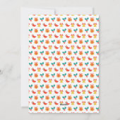 ホリーカスタム文字レッドホワイトグリーンメリークリスマス シーズンカード (裏面)