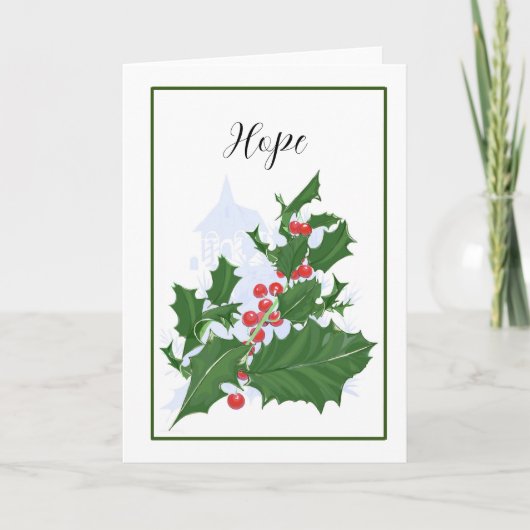 ホリーカード サンキューカード (正面)