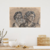 ホリーキングオークキングバイポーティアセントルーク ポスター (キッチン)