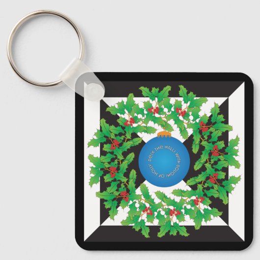 ホリーキーチェーン キーホルダー (正面)