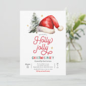 ホリークリすてきスマスパーティーファミリーホリデーパーティー 招待状 (スタンド正面)