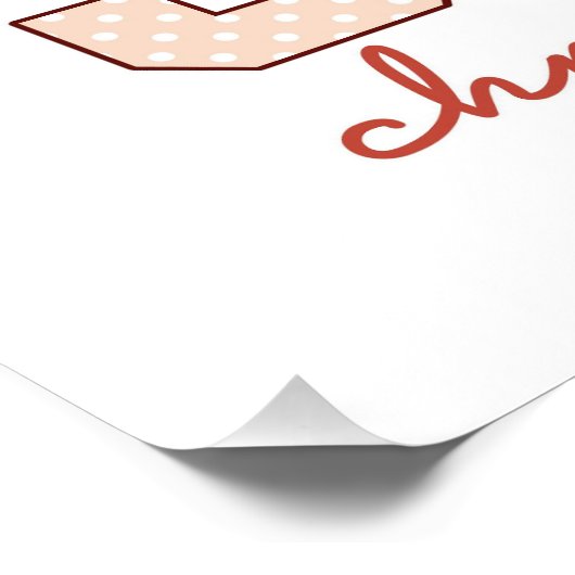 ホリークリすてきスマスプレイドフェスティバルタイポグラフィ ポスター (コーナー)