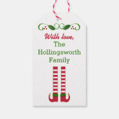 ホリークリスマスすてきを過ごす – Homemade ギフトタグ (裏面)