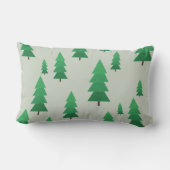 ホリークリスマスの枝でホールを飾る ランバークッション (裏面)