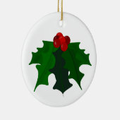 ホリークリスマスオーナメント セラミックオーナメント (右)