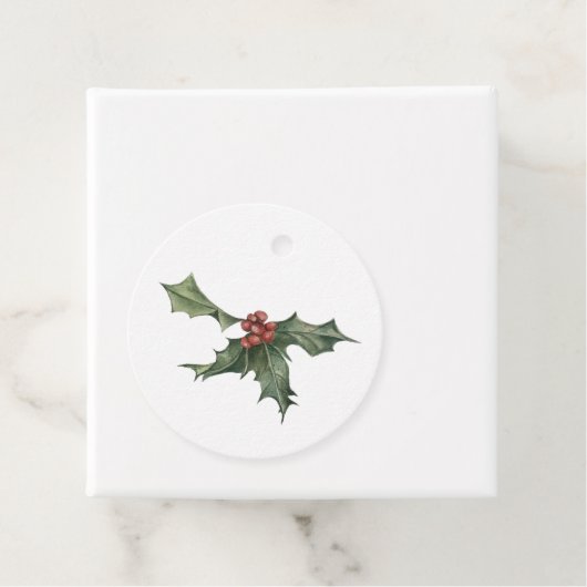 ホリークリスマスギフトラベル フェイバータグ (インサイチュ)