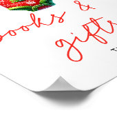 ホリークリスマスサンタベビーシャワーブック&ギフト ポスター (角)