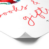 ホリークリスマスサンタベビーシャワーブック&ギフト ポスター (角)