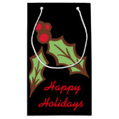 ホリークリスマスホリデイ抱き枕 スモールペーパーバッグ (裏面)