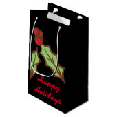 ホリークリスマスホリデイ抱き枕 スモールペーパーバッグ (裏面アングル)