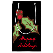 ホリークリスマスホリデイ抱き枕 スモールペーパーバッグ (正面)