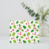 ホリークリスマスポストカード ポストカード (スタンド正面)