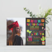 ホリーグアカモレ卒業招待状 – 写真 招待状 (スタンド正面)