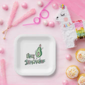 ホリーグアカモレ ペーパープレート (パーティー)