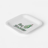 ホリーグアカモレ ペーパープレート (傾斜あり)