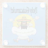 ホリーグアカモールガラスコースター ガラスコースター (裏面)