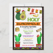 ホリーグアカモールスプリンクルシャワー 招待状 (正面)