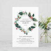 ホリーグリーンリーウィンタークリスマスパーティの招待状 (スタンド正面)