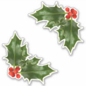 ホリーコーナーステッカー シール (正面)