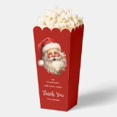 ホリーサンタすてきクロースレトロクリスマスサンキュー フェイバーボックス (はじけた状態)