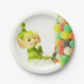 ホリーザピクシー小妖精や小人 ペーパープレート (正面)