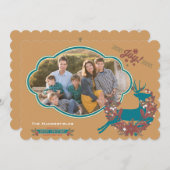 ホリージョイすてきスクリスマスホリデーフォトカード シーズンカード (正面/裏面)