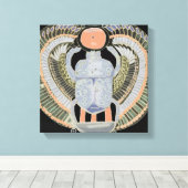 ホリースカラブビートル キャンバスプリント (インサイチュ (ウッドフロア))