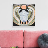 ホリースカラブビートル キャンバスプリント (インサイチュ (リビング))