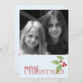 ホリースプリングダブルサイドフォトカード シーズンカード (正面/裏面)