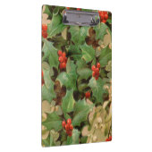 ホリーツリークリスマスホリデイヴィンテージ クリップボード (右)