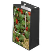 ホリーツリークリスマスホリデイヴィンテージ スモールペーパーバッグ (裏面アングル)