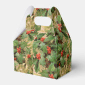 ホリーツリークリスマスホリデイヴィンテージ フェイバーボックス (裏面サイド)