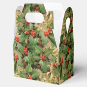 ホリーツリークリスマスホリデイヴィンテージ フェイバーボックス (オープン)