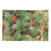 ホリーツリークリスマスホリデイヴィンテージ 枕カバー (裏面)