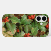 ホリーツリークリスマスホリデイヴィンテージ Case-Mate iPhoneケース (裏面 (横))