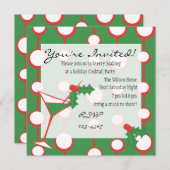 ホリーティニ 招待状 (正面/裏面)