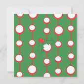 ホリーティニ 招待状 (裏面)