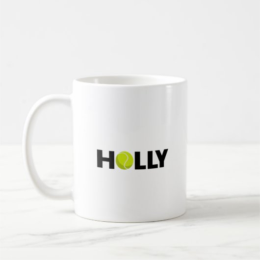 ホリーテニスコーヒーマグ コーヒーマグカップ (左)