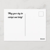 ホリーハイカラフルパウダー ポストカード (裏面)