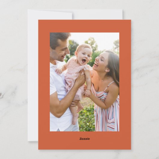 ホリーハンドレタークリスマスの楽しいクリスマスを祈る シーズンカード (裏面)