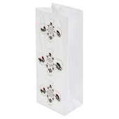 ホリーバードロビン季節のごあいさつ ワインギフトバッグ (裏面アングル)