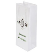 ホリーバードロビン季節のごあいさつ ワインギフトバッグ (正面アングル)