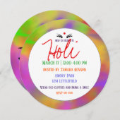 ホリーパウダーと目 招待状 (正面/裏面)