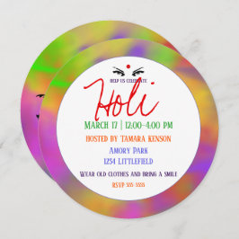 ホリーパウダーと目 招待状