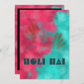 ホリーパウダーアンドハンズ招待状 招待状 (正面/裏面)